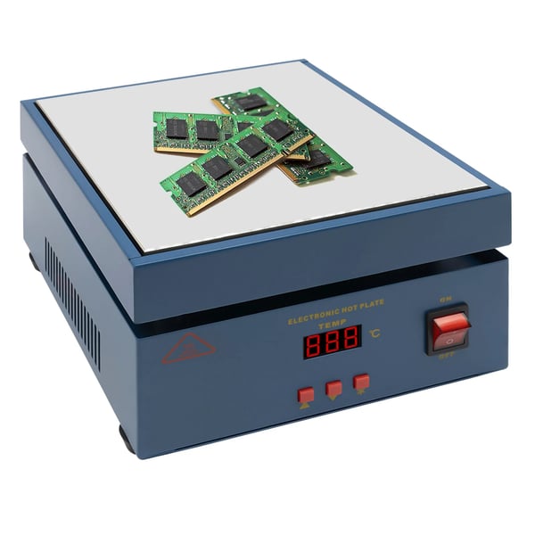 Bærbar loddestation - Forvarmning/Reflow - 19,8×19,8×19,8 cm - 110/220 V