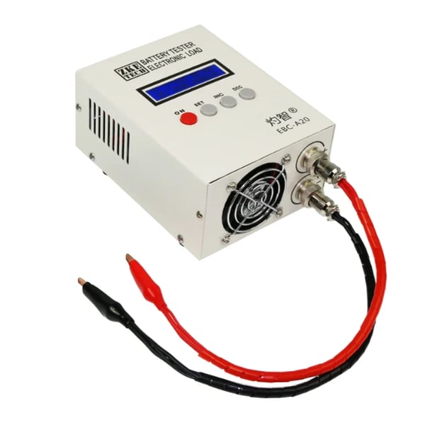 Batterikapacitetstester - EBC-A20 - 220 V - Til Lithium- og Blysyrebatterier - Kapacitetsmåler/Tester - Indigo