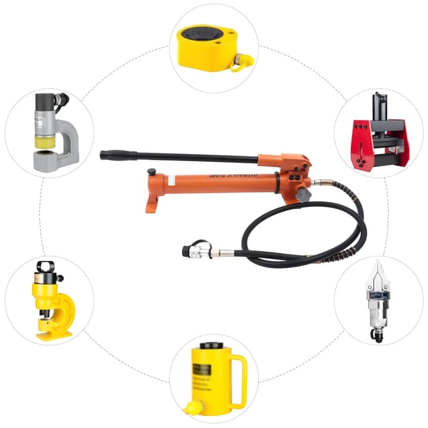 CP-700 - Hydraulisk håndpumpe - Manuel - Bærbar - Stabil ydeevne - Til hydrauliske værktøjer
