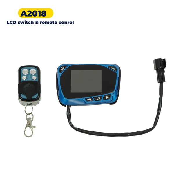 Auton lämmitin - S-A2018 12 V - LCD-näyttö - Kaukosäädin - Lämmitin & Puhallin - Huurteenpoisto - Punainen Auton lämmitin - S-A2018 12 V - LCD-näyttö - Kaukosäädin - Lämmitin & Puhallin - Huurteenpoisto - Punainen