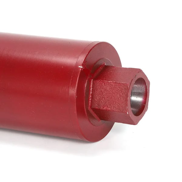 Diamant kernebor - Hulsav 63 mm - 450 mm Længde - Tør/Våd Boring - Til Beton & Mursten - 22 mm Gevind - Diamantsegment 10 mm - Rød