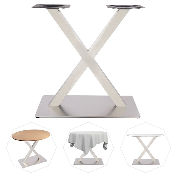 Kommerciel rund bordbase, bordfod til restaurant- og spiseborde, robust design, nem at samle
