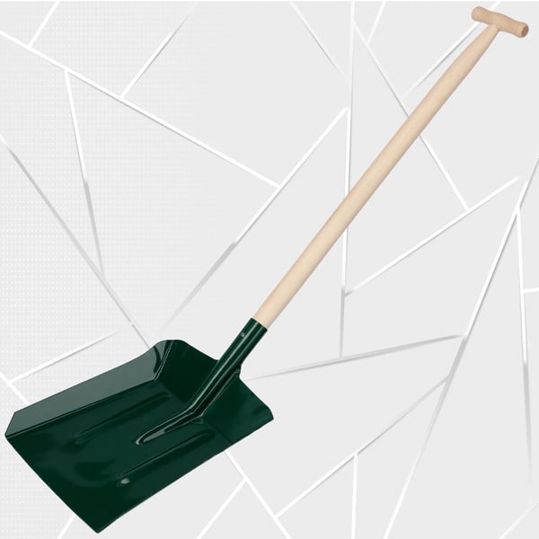 Askeskovl/Kulskovl - Til ovn/fyr - Langt skaft 120 cm - Til aske, kul, sand