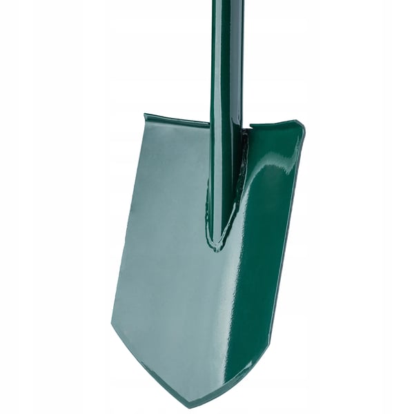 Havespade - Skovl - Skarp Spids - 118 cm - Metalblad - Ergonomisk Greb