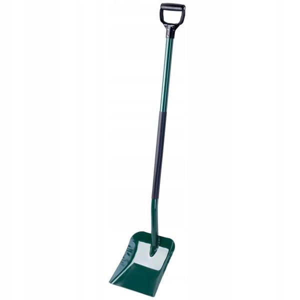 Sandskovl - Metalskovl - Længde 123 cm - Robust - Til Sandkasse - Langt Skaft