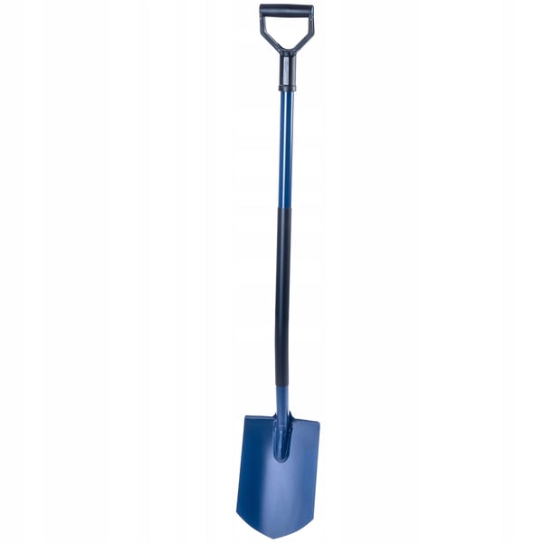 Gravespade - Havespade - Metalblad - Skarp spids - Ergonomisk skaft - 129 cm