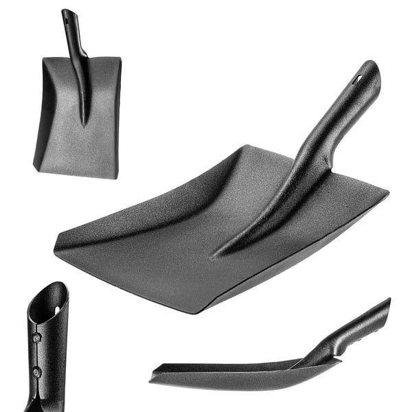 Universalskovl - Sandspade/Skovl - Blad 24 cm - Kraftigt stål - Skarp kant - Robust
