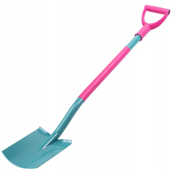 Havespade/skovl - Ergonomisk model - 115 cm - Metal - Ergonomisk skaft