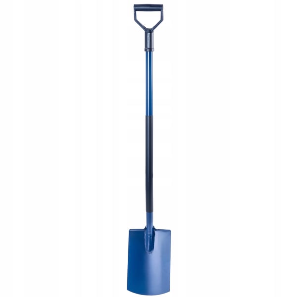 Havespade - Skovl - 125 cm - Metalblad - Ergonomisk greb - Robust