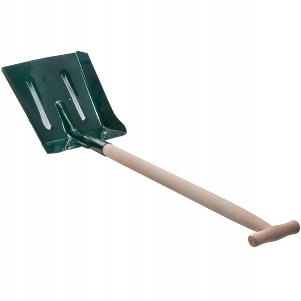 Skovl - Kul- og askeskovl - Metal - 115 cm - Robust - Til ovn/fyr - Til kul, sand og aske