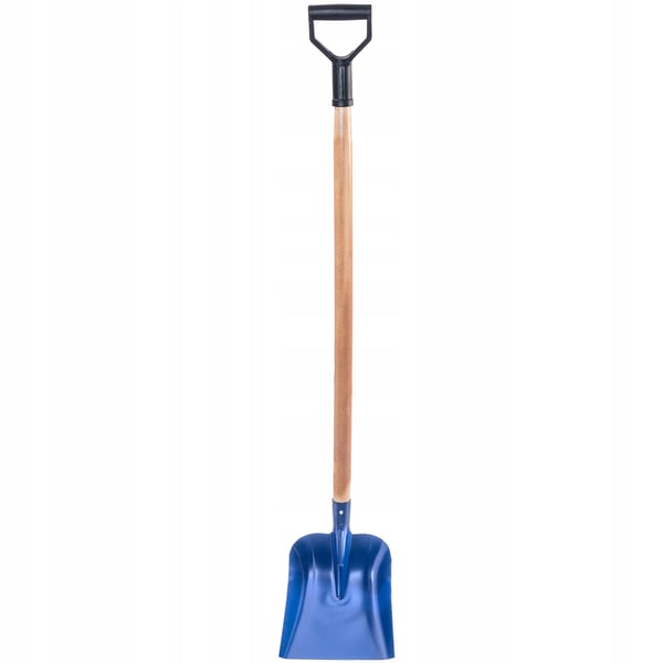 Sand- og grusskovl - Skovl - Metalblad - Længde 135 cm - Til sand, grus og jord
