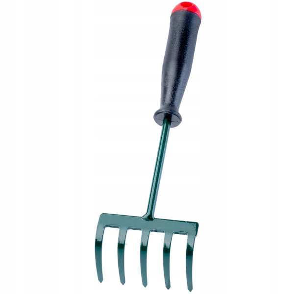 Haverive - Håndrive - Med Hakke - 25 cm - 5 Tænder - Lille