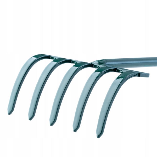 Haverive - Håndrive - Med Hakke - 25 cm - 5 Tænder - Lille
