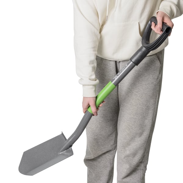 Havespade - Skovl - Skarpt Metalblad - 84 cm Længde - Ergonomisk Greb