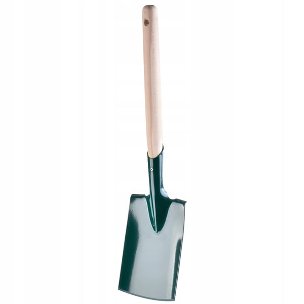 Haveskovl - Havespade i metal - Lille - Robust - 60 cm skaft - Til gravning og plantning