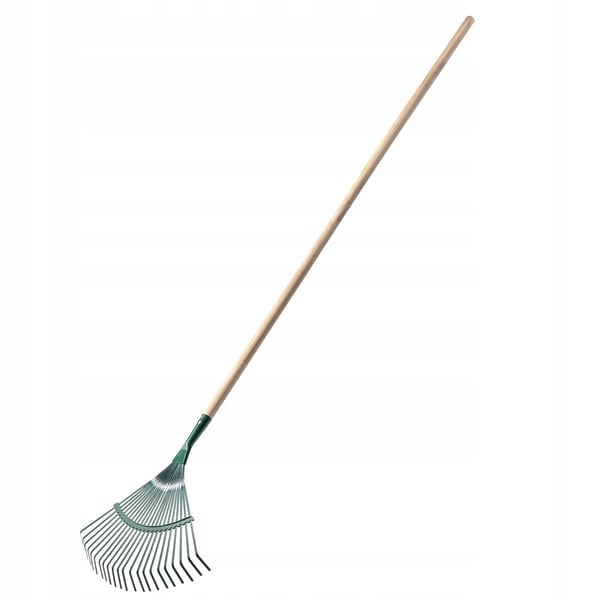 Haverive - Løvrive - 43 cm Bredde - Trådtænder - Til Græs & Blade