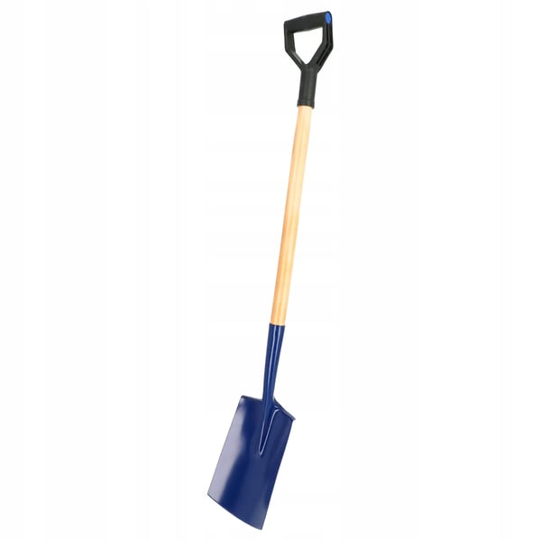 Havespade - Skovl - Metalblad - Træskaft - Længde 122 cm