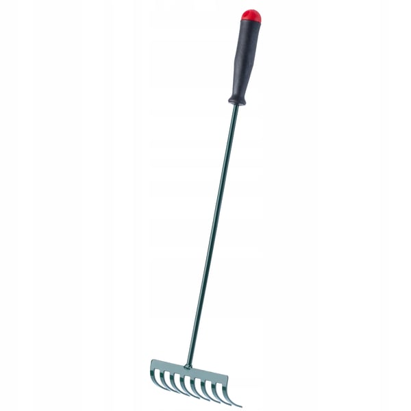 Haverive - Jordrive - 8 Tænder - 60 cm - Med Skaft