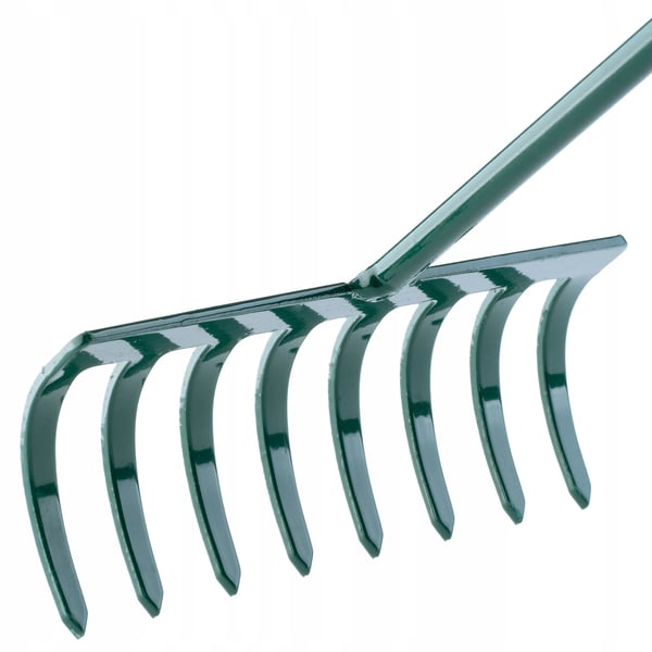 Haverive - Jordrive - 8 Tænder - 60 cm - Med Skaft