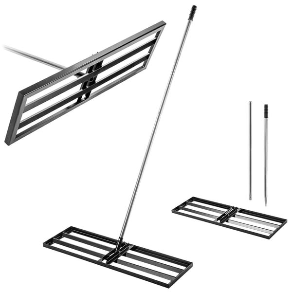 Plæneplaner - Plæneudjævner - 30 x 90 cm - Til jord og sand - Jævning af plæne - Haveværktøj