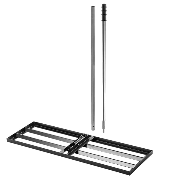 Plæneplaner - Plæneudjævner - 30 x 90 cm - Til jord og sand - Jævning af plæne - Haveværktøj