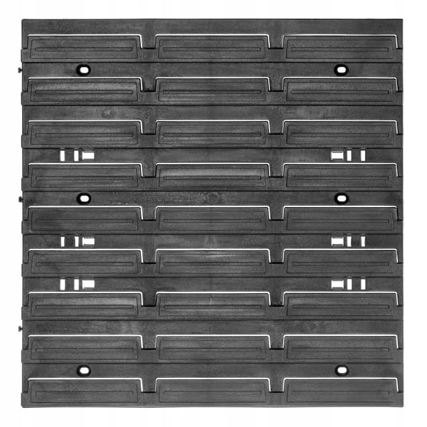Værktøjstavle - Pegboard vægpanel - Mål 78x39 cm - Vægmontering - Til værksted og garage