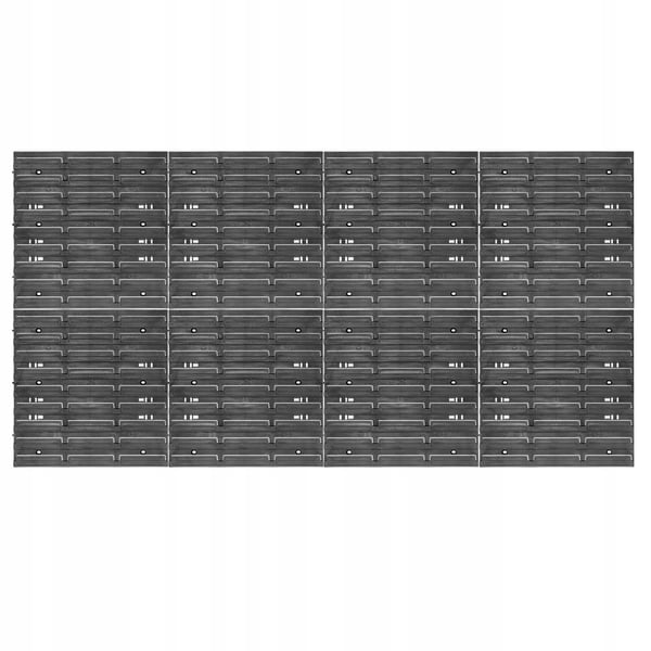 Værktøjstavle - Pegboard Vægpanel - 156x78 cm - Til Værksted og Garage