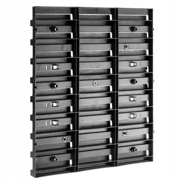 Værktøjstavle/værktøjsvæg - Vægmonteret panel - 39 x 39 cm - Til værksted/garage - Organiser til værktøjsopbevaring