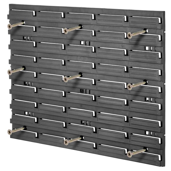 Værktøjsvæg - Pegboard værktøjstavle sæt - 232 x 78 cm - 252 dele med kroge og holdere - Vægmonteret