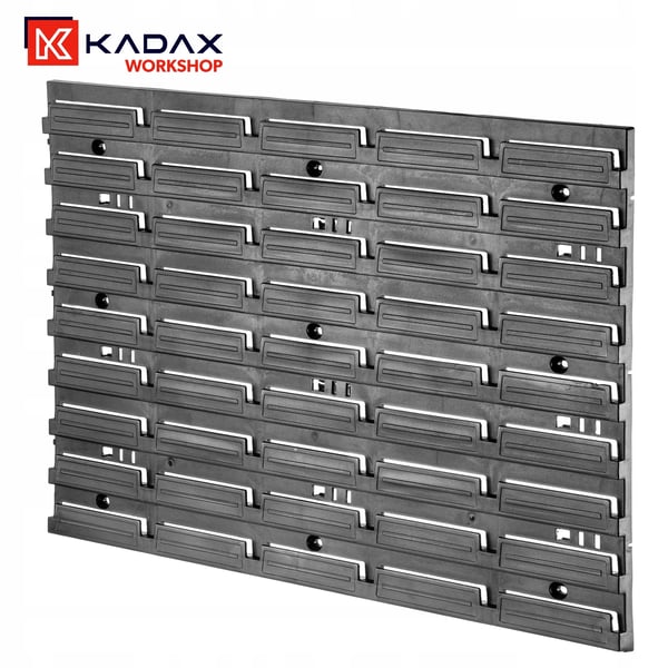 Værktøjstavle - Pegboard Vægpanel - 174×78 cm - Til Garage & Værksted - Opbevaring og Organisering