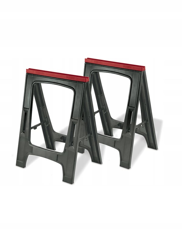Sågbockar - Arbetsbock Set - För träkapning - Maxbelastning 340 kg - 2-pack