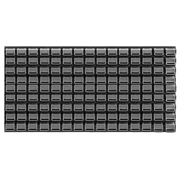Værktøjstavle - Vægmonteret pegboard - 156 x 78 cm - 135 dele - Med opbevaringsbokse - Til værksted og garage