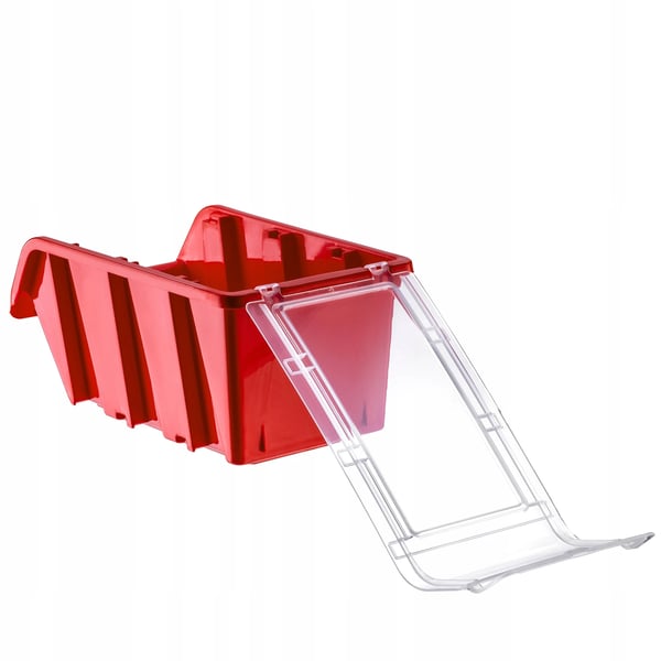 Förvaringsboxar - Organizer-set - 195×120 mm - 20-pack - Röd
