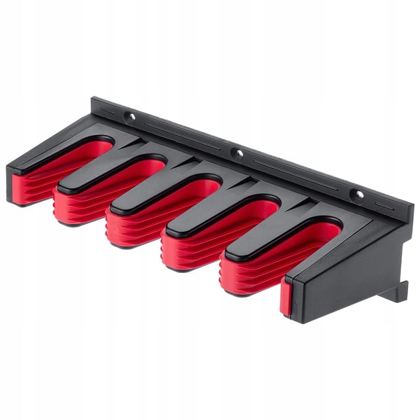 Redskabsholder - Vægmonteret kost-/mopholder - 31 cm - Til rive og værktøj - Pladsbesparende Redskabsholder - Vægmonteret kost-/mopholder - 31 cm - Til rive og værktøj - Pladsbesparende
