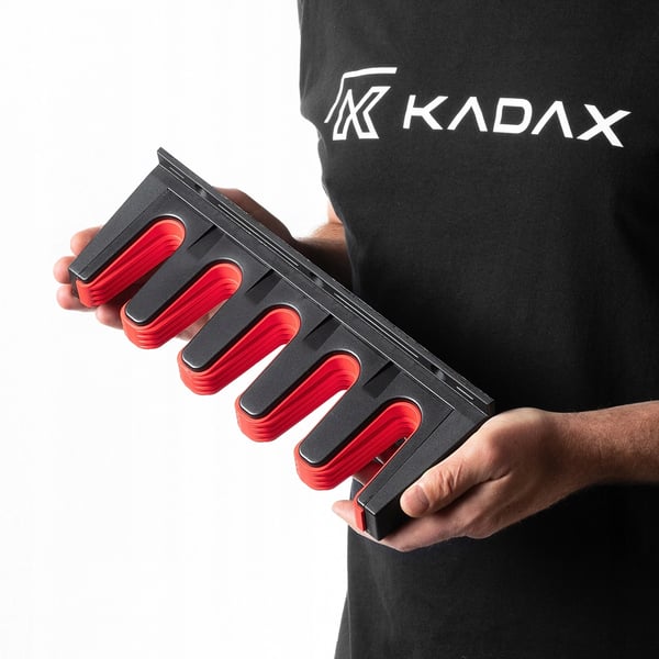 Redskabsholder - Vægmonteret kost-/mopholder - 31 cm - Til rive og værktøj - Pladsbesparende