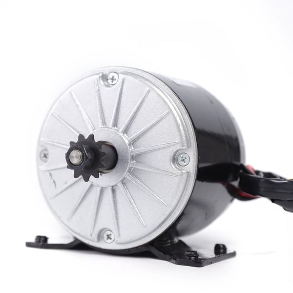 Elcykelmotor - MY1016 - DC 24 V - 350 W - 11T 25H Tandhjul - Permanentmagnet - Sort