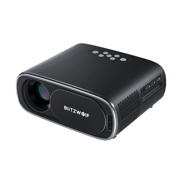 Projektori - Full HD 1080p LCD - 5G WiFi Näytönpeilaus - Automaattinen Trapezoidikorjaus - 260 ANSI Lumenia - Kotiteatteri - CE-Sertifioitu