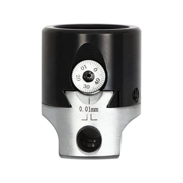 Avarruspää & Avarrustankosarja - MT2-M10 F1-12 - 50 mm Pää - 9x 12 mm Avarrustangot - CNC-jyrsintään - Ruostumaton Teräs