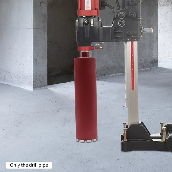 Diamant kernebor/hulkrone - Kernebor 76 mm - Til armeret beton - Rød