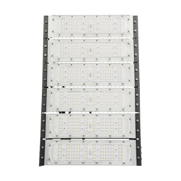 LED Projektør - 300 W Udendørs Floodlight - IP67 Vandtæt - 220 V AC - 180° Justerbar - Aluminiumhus - Kold hvid