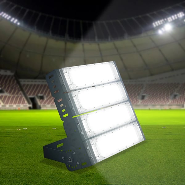 LED Projektør - 200 W - IP67 Vandtæt - 180° Justerbar - 220 V AC - Aluminiumshus - Udendørs - Varmhvid