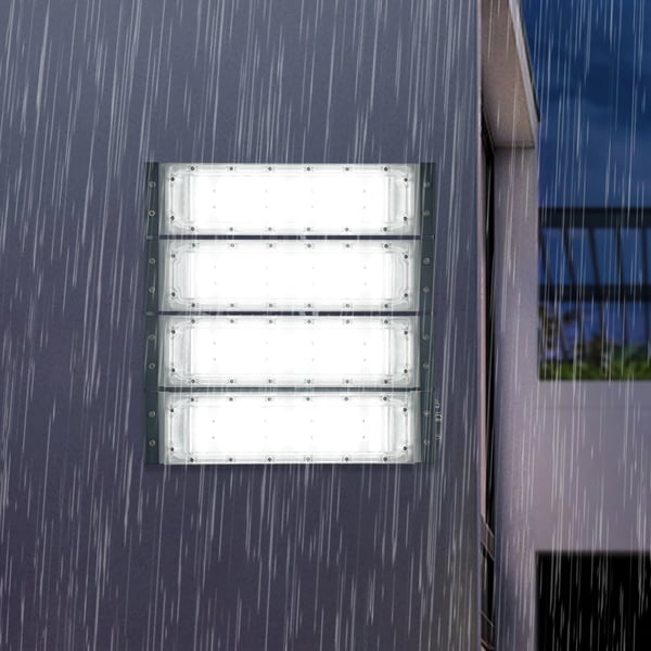 LED Projektør - 200 W - IP67 Vandtæt - 180° Justerbar - 220 V AC - Aluminiumshus - Udendørs - Varmhvid