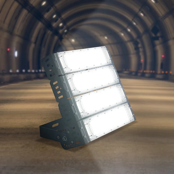 LED Projektør - 200 W - IP67 Vandtæt - 180° Justerbar - 220 V AC - Aluminiumshus - Udendørs - Varmhvid