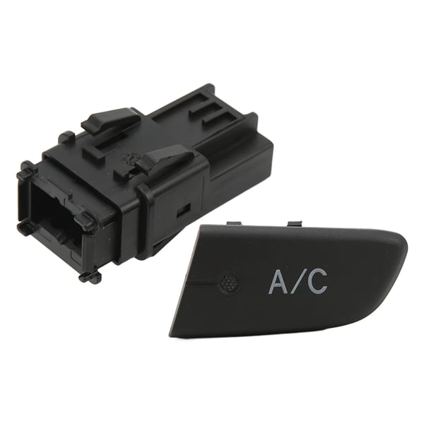 Aircondition trykknap, 6554KX med hætte, til Citroën C1 2005–2014, sort