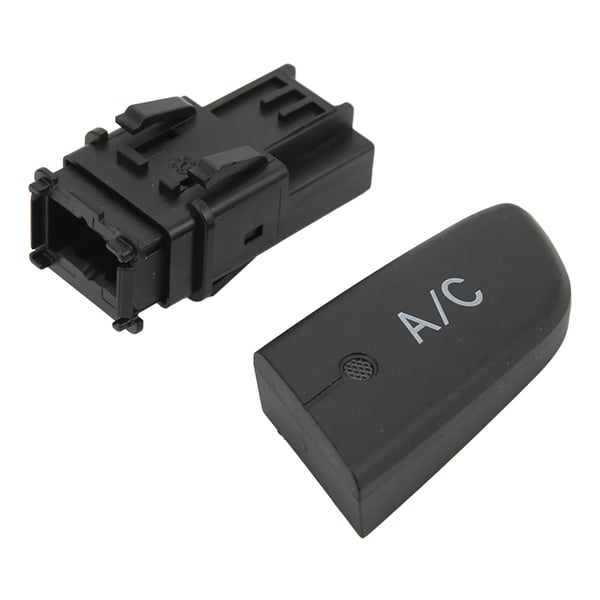 Aircondition trykknap, 6554KX med hætte, til Citroën C1 2005–2014, sort