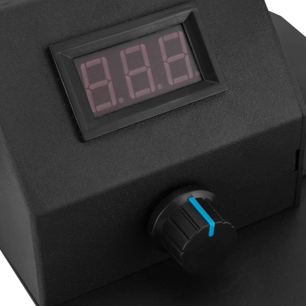 Mini båndsliber - Båndslibemaskine - 350 W - 0–8500 omdr./min - Slibebånd 3 x 38 cm - 110–220 V - Kobbermotor - Sort