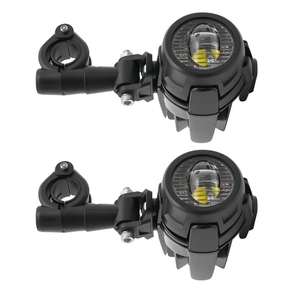 Moottoripyörän sumuvalot, LED spotit 2 kpl, lisävalot BMW R1200GS/F800GS/F700GS/F650FS -malleihin, musta