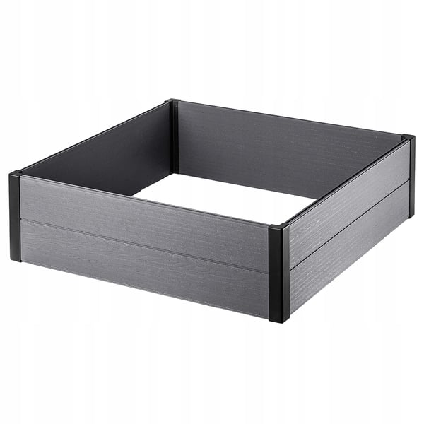 Odlingslåda på ben - Blomlåda - 106 x 32 cm - Upphöjd design - Rektangulär - För balkong och trädgård
