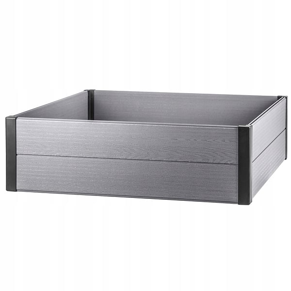 Plantekasse på ben - Højbed blomsterkasse - 106 x 32 cm - Hævet design - Rektangulær - Til altan og have