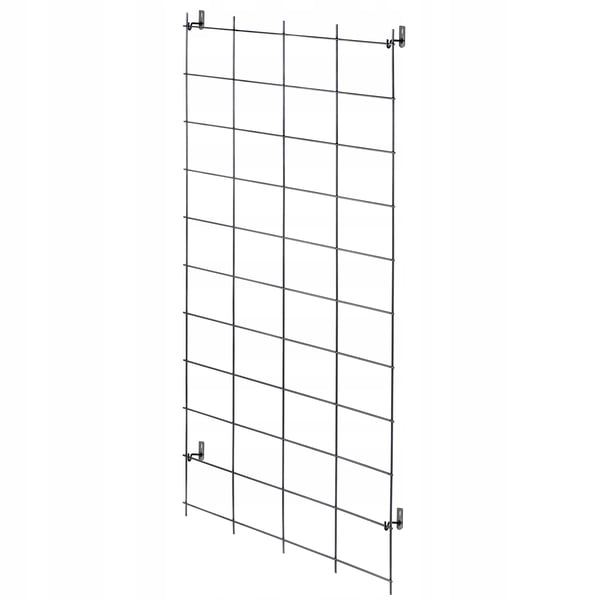 Haveespalier - Metal Klatrestativ - 65x170 cm - Til Roser & Klatreplanter - Sort